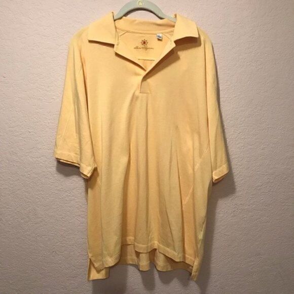 Men’s yellow shirt. Size Large. - Picture 3 of 6